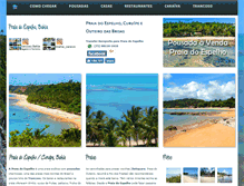 Tablet Screenshot of praiadoespelho.net.br